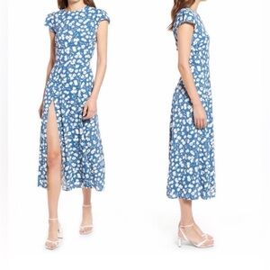 Reformation Tuli Gavin midi dress, size 4